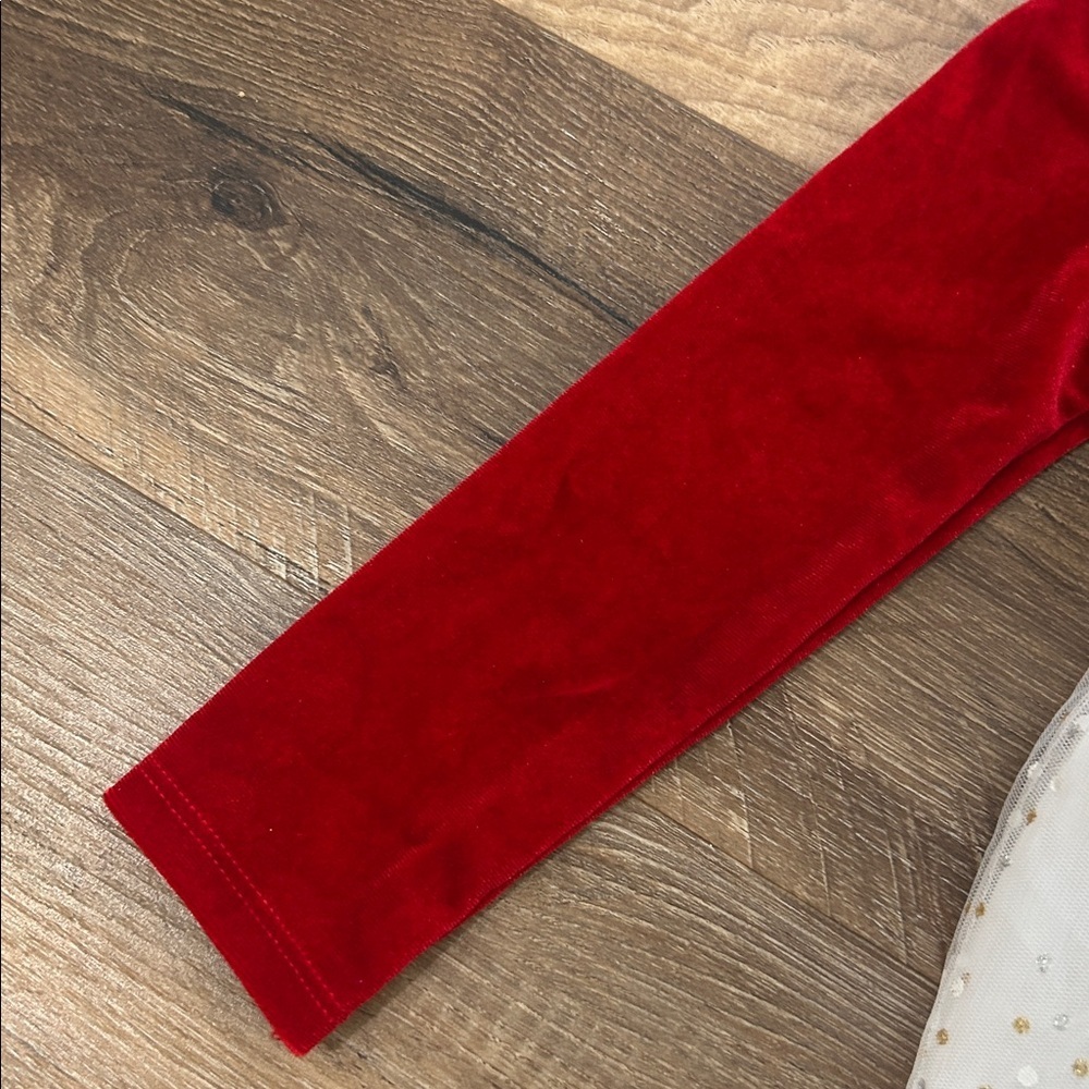 Bonnie Jean toddler/girl Christmas Winter dress. Size 18M
Red gold and silver - Picture 4 of 13